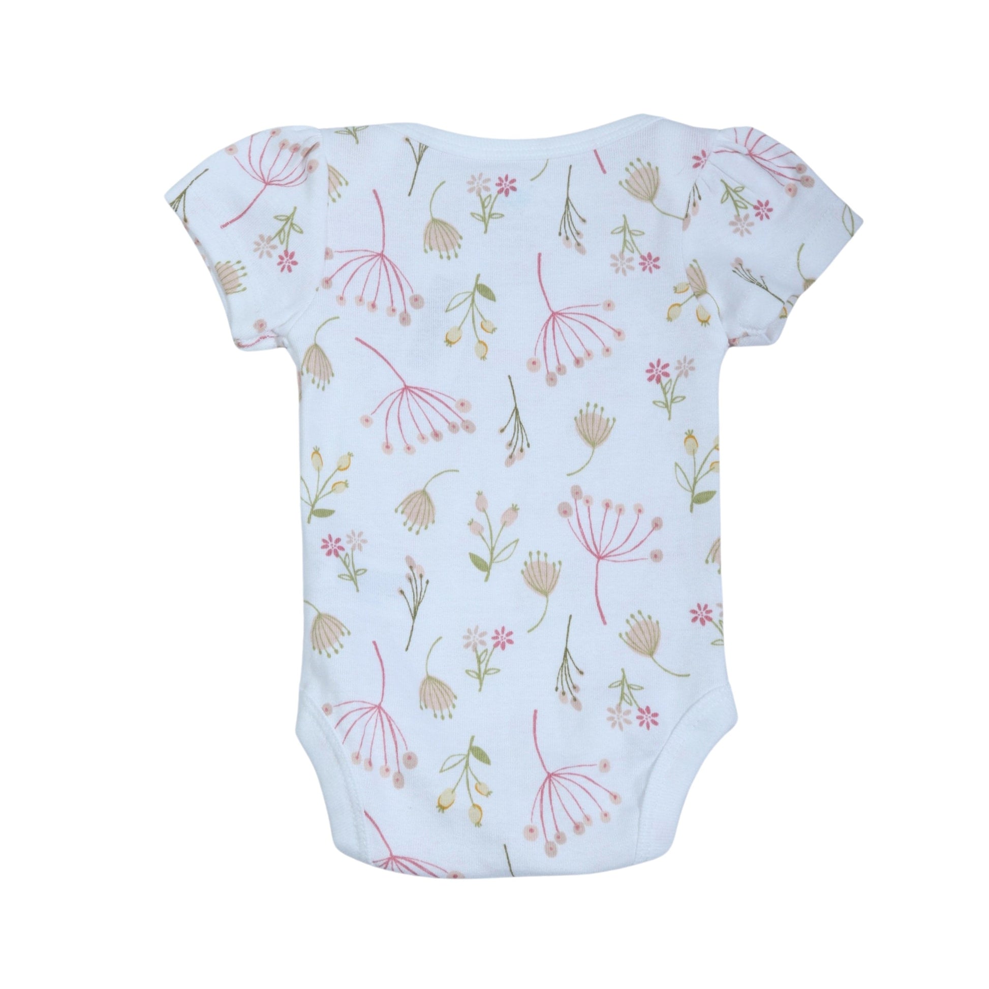 CLOUD ISLAND Baby Girl New Born / White CLOUD ISLAND - BABY - Short Sleeve Bodysuit