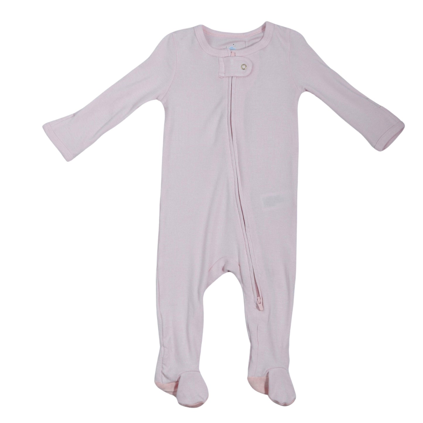CLOUD ISLAND Baby Girl 0-3 Month / Pink CLOUD ISLAND - BABY - Zipper  Overall