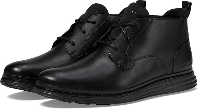 COLE HAAN Mens Shoes 41 / Black COLE HAAN - Chukka Waterproof boot