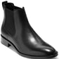 COLE HAAN Mens Shoes 44.5 / Black COLE HAAN - Hawthorne Leather Pull-On Chelsea Boots