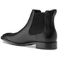 COLE HAAN Mens Shoes 44.5 / Black COLE HAAN - Hawthorne Leather Pull-On Chelsea Boots