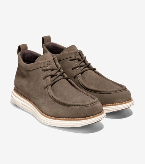 COLE HAAN Mens Shoes COLE HAAN - Moc Toe Chukka Boots