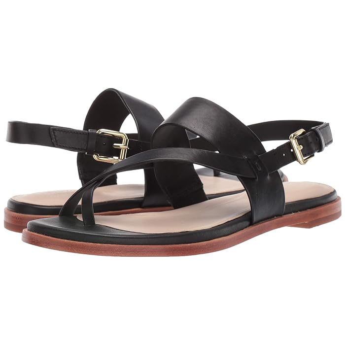 Cole haan anica discount thong sandal black