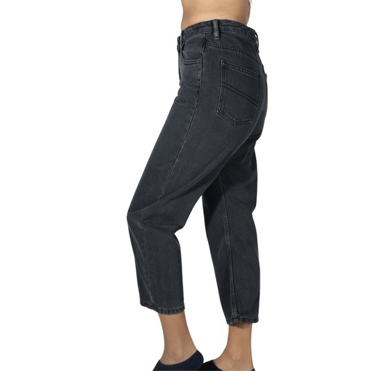 COLLUSION Womens Bottoms M / Grey COLLUSION - Casual Mom Jeans