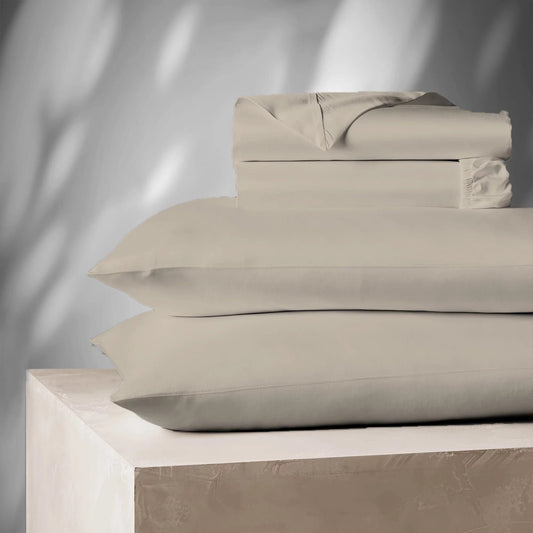 COLOR SENSE Bedsheets Queen / Beige COLOR SENSE - 1200 Thread Count Cotton Blend Sheet Set