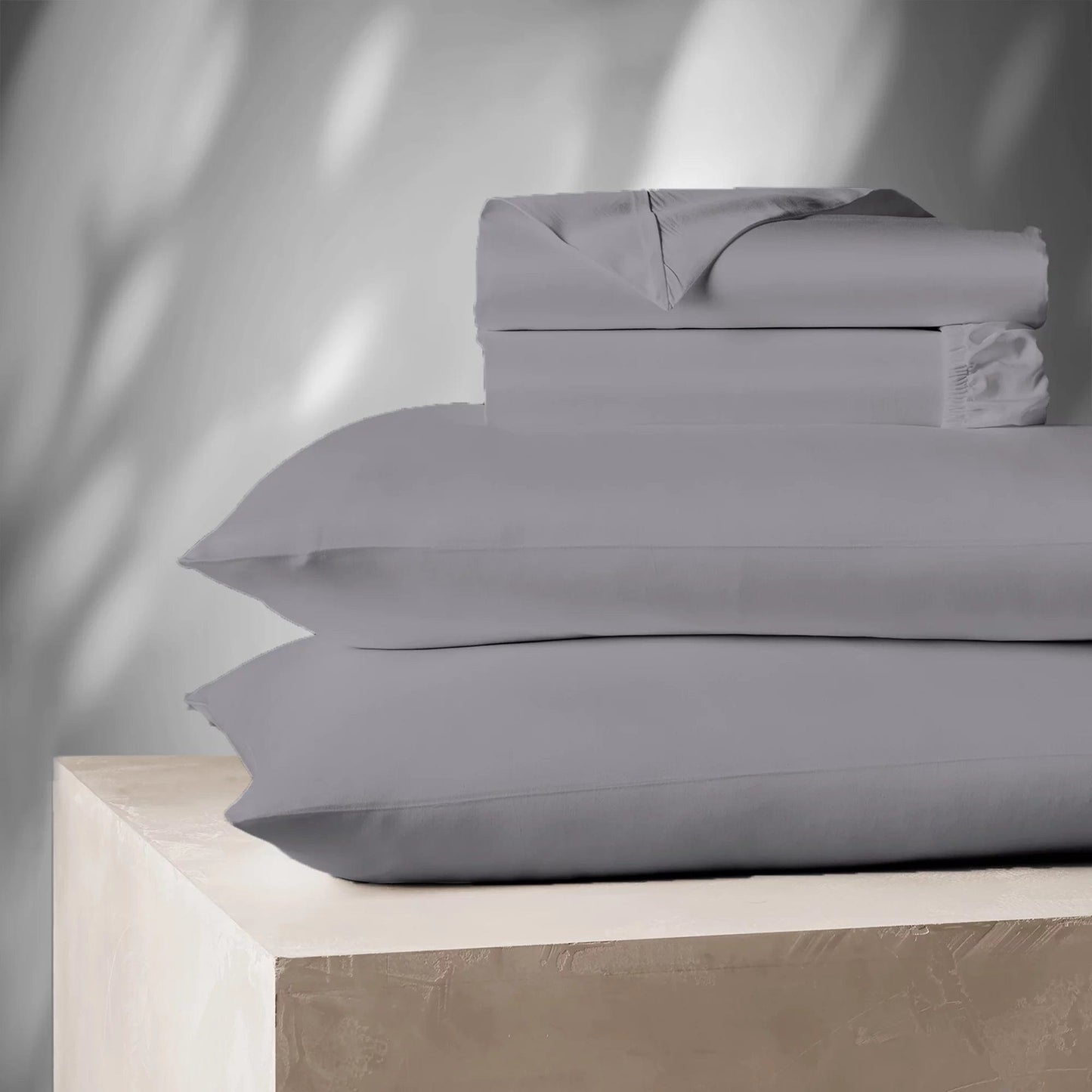 COLOR SENSE Bedsheets Full / Gray COLOR SENSE - 1200 Thread Count Cotton Blend Sheet Set