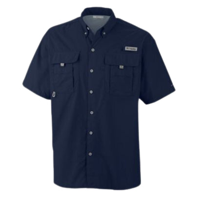 COLUMBIA Mens Tops M / Navy COLUMBIA -  Bahama Ii Upf-50 Quick Dry Shirt