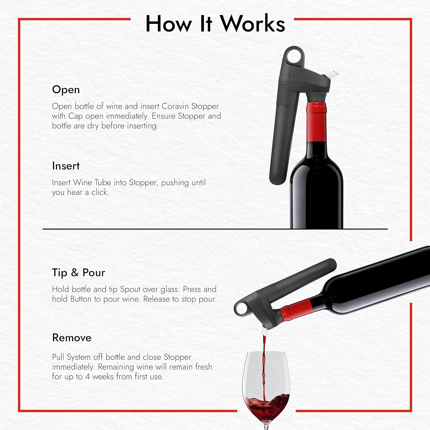 CORAVIN Kitchen Appliances CORAVIN -  Pivot Wine Preservation System