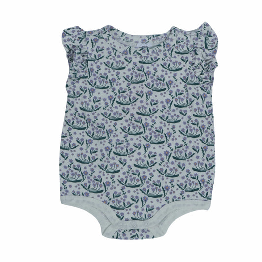 COTTON ON Baby Girl 0-3 Month / Multi-Color COTTON ON - BABY - Floral Print Bodysuit