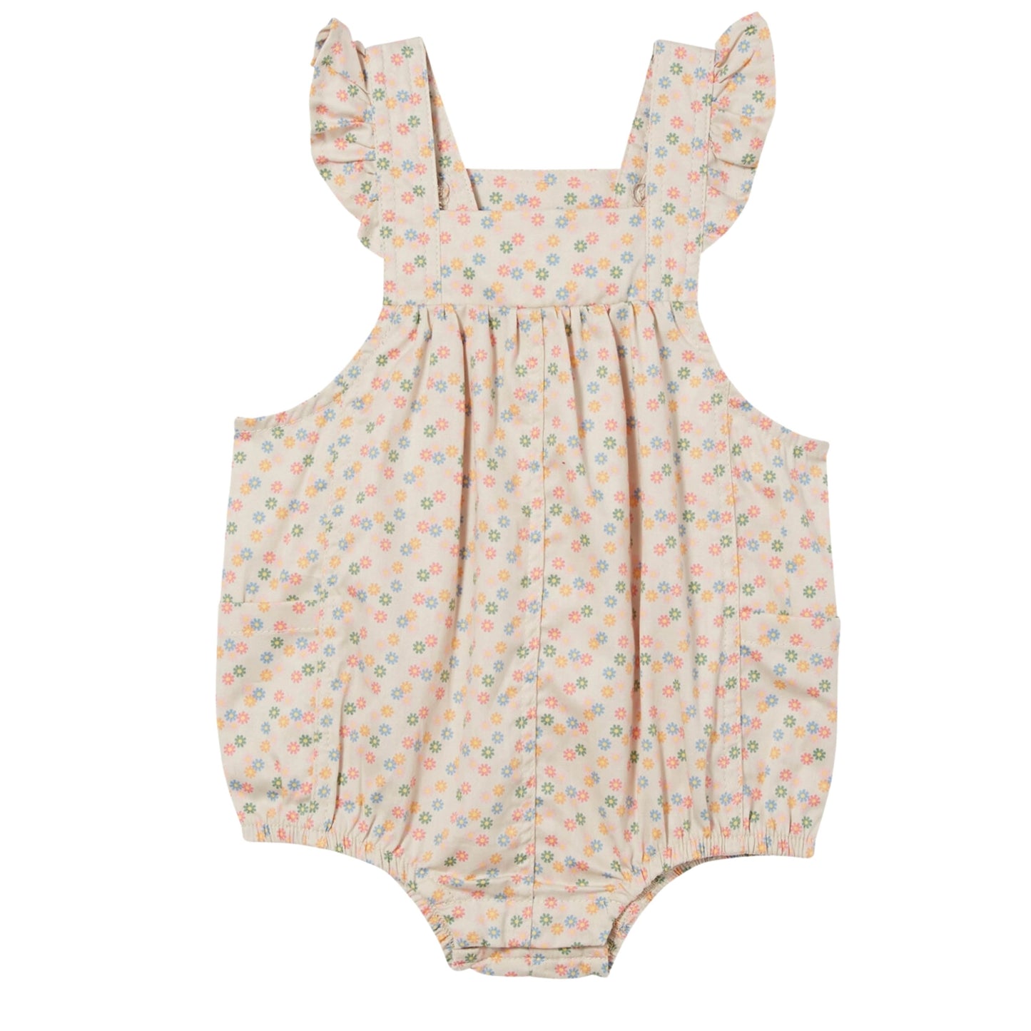 COTTON ON Baby Girl 18-24 Month / Multi-Color COTTON ON - BABY - Maggie Woven Frill  Overall