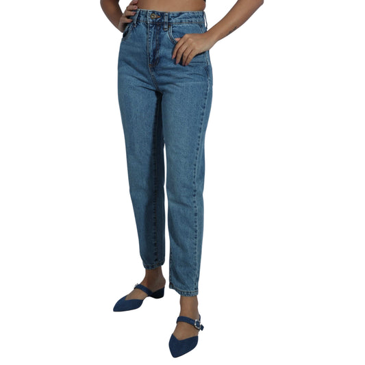 COTTON ON Womens Bottoms S / Blue COTTON ON - Pull Over Jeans
