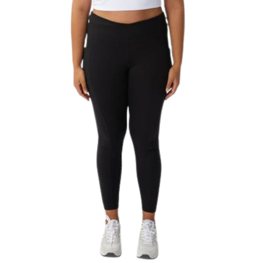 COTTON ON Womens sports XXL / Black COTTON ON - Ultra Soft Cross Over Full Length Tight Pants