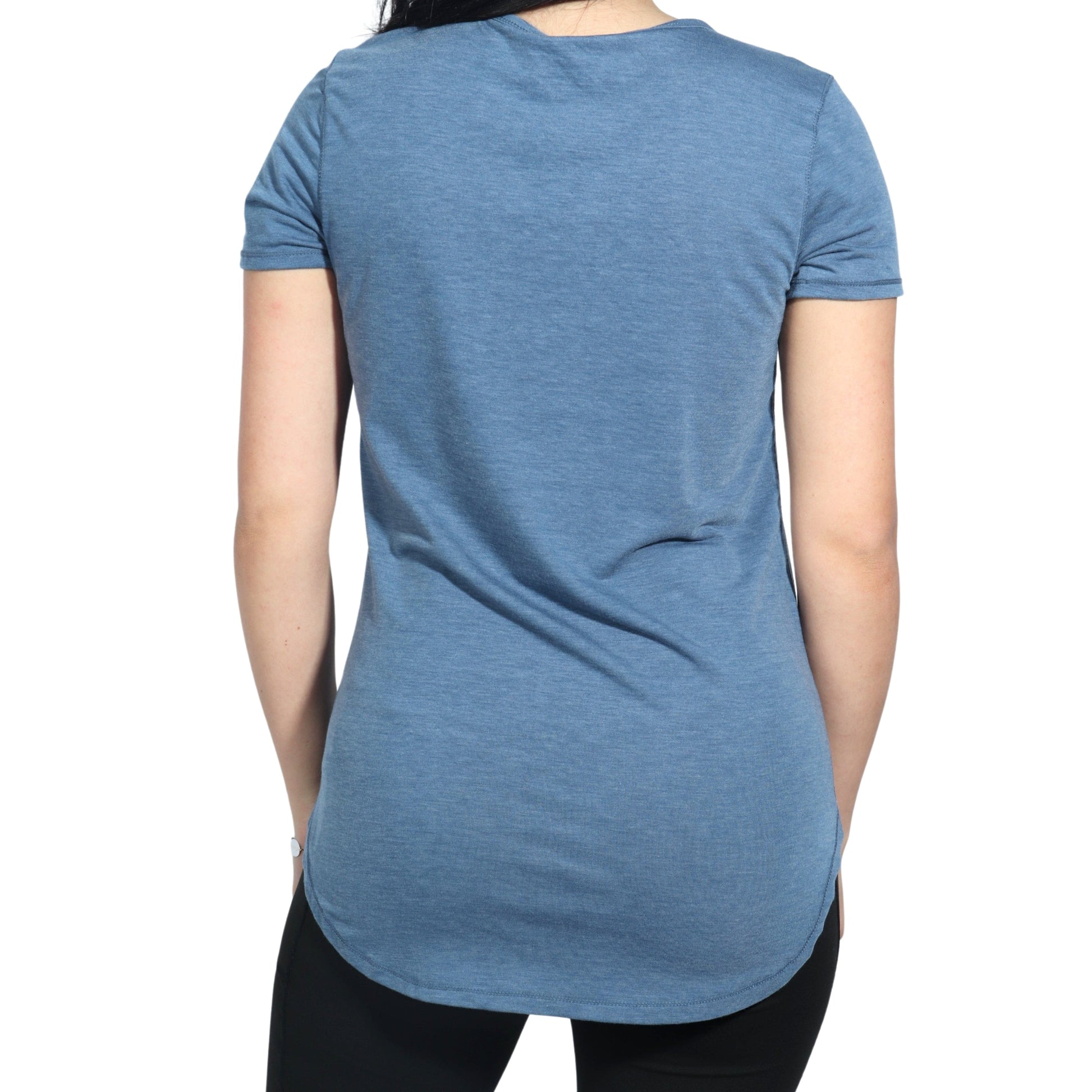 COTTON ON Womens Tops S / Blue COTTON ON - Crewneck Relaxed Fit T-Shirt