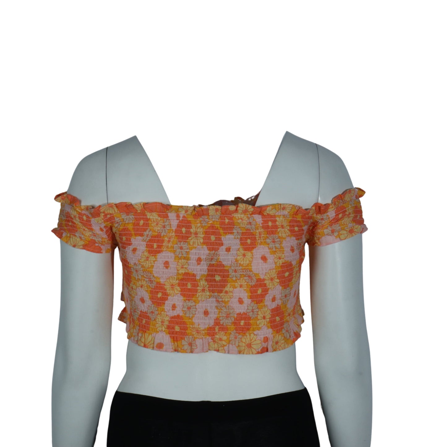 COTTON ON Womens Tops XL / Multi-Color COTTON ON - Off Shoulder Crop Top