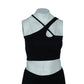 COTTON ON Womens Tops M / Black COTTON ON - Padded Double Strap Cropped Top