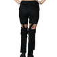 CRIMINAL DAMAGE Womens Bottoms M / Black / 29 CRIMINAL DAMAGE - Cut off pants