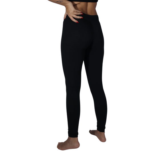 CUDDL DUDS Womens Bottoms S / Black CUDDL DUDS - Waist Detail Legging