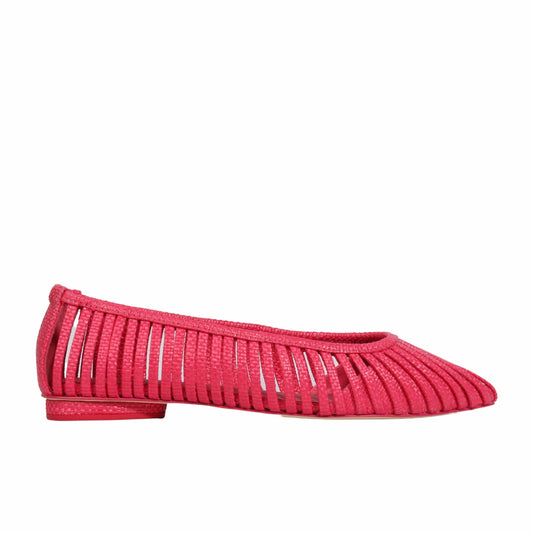 CULT GAIA Womens Shoes 39 / Fuchsia CULT GAIA -  Pointed Toe Slip On Ballet Flats