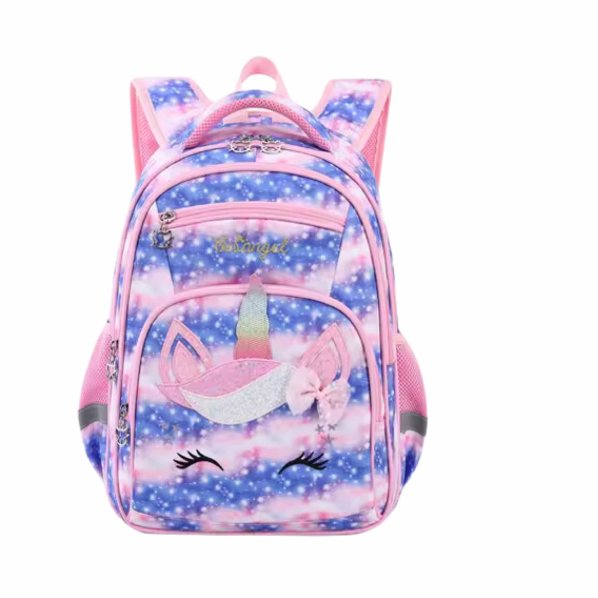 CUSANGEL School Bags Multi-Color CUSANGEL - Kids School Bags Cartoon Unicorn