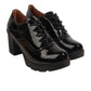 DADAWEN Womens Shoes 36 / Black DADAWEN - Lace Up Round Toe Pumps Comfort  Office Shoes