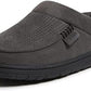 DEARFOAMS Mens Shoes 46 / Grey DEARFOAMS -  Pavement Perforated Moccasin Slipper