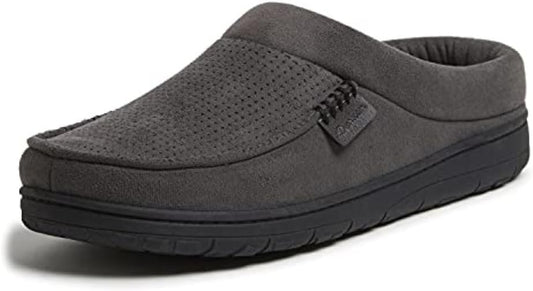 DEARFOAMS Mens Shoes 46 / Grey DEARFOAMS -  Pavement Perforated Moccasin Slipper