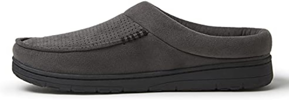 DEARFOAMS Mens Shoes 46 / Grey DEARFOAMS -  Pavement Perforated Moccasin Slipper