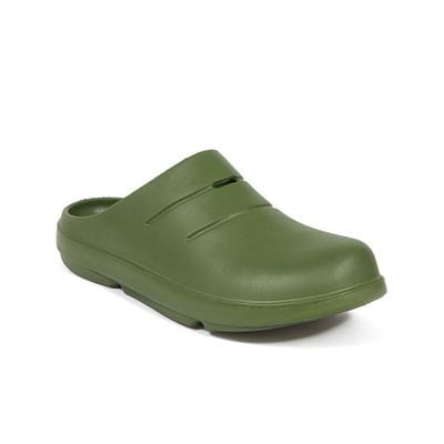 DEER STAGS Mens Shoes 46 / Green DEER STAGS - Winston Comfort Cushioned Clogs Slippers