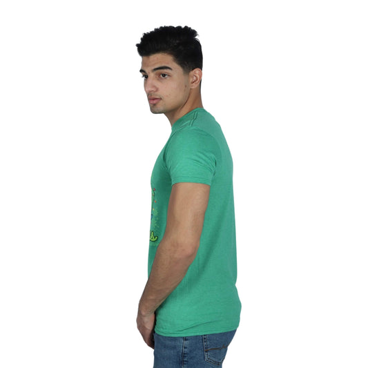 DELTA SOFT Mens Tops S / Green DELTA SOFT - Graphic T-Shirt