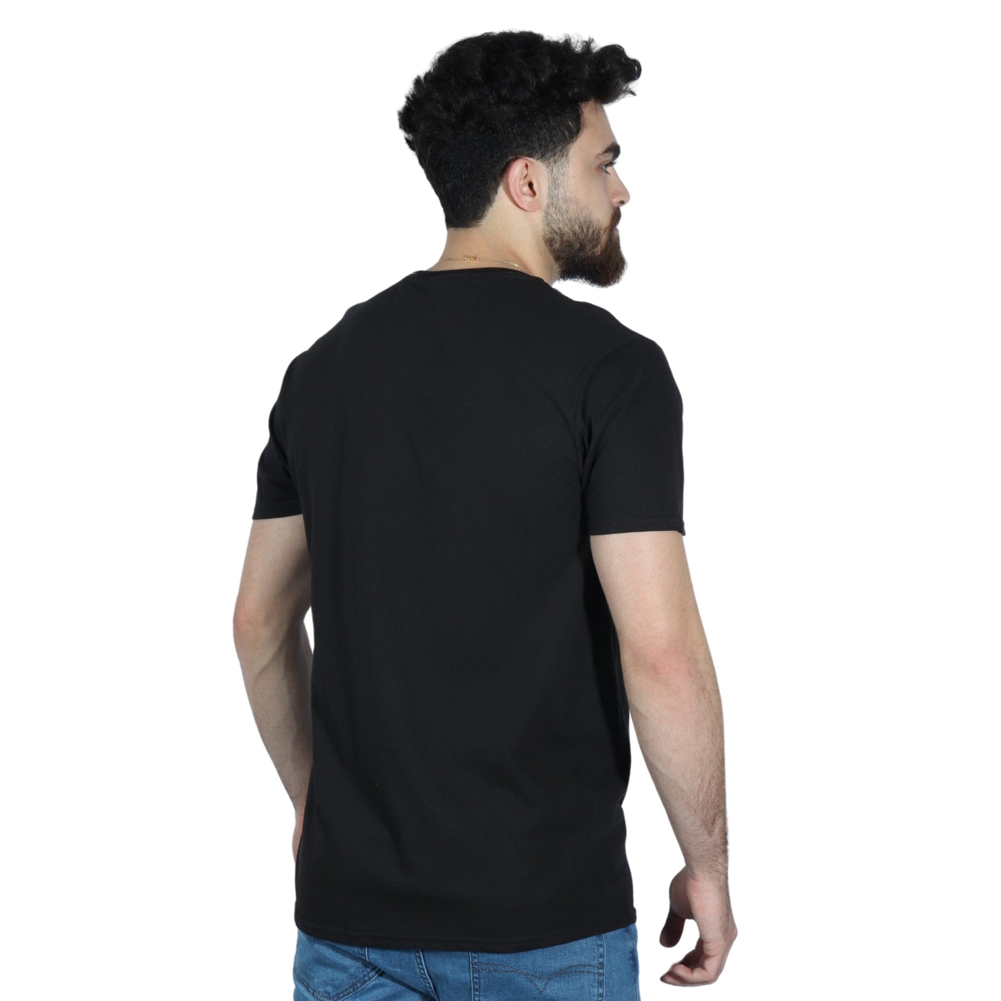 DELTA SOFT Mens Tops L / Black DELTA SOFT - Graphic T-Shirt