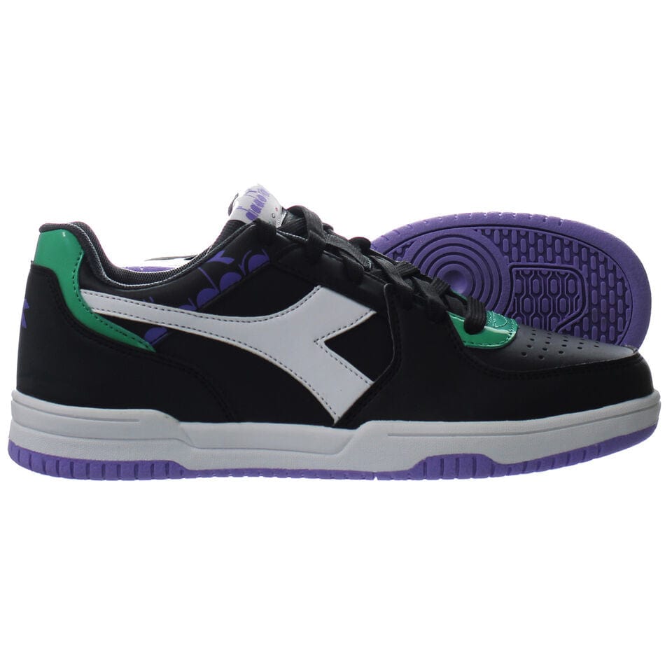 DIADORA Athletic Shoes 37 / Black DIADORA - Raptor Lace-Up Black Synthetic Womens Trainers