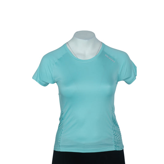 DIADORA XS / Blue DIADORA - Printed Sides Sports T-Shirt