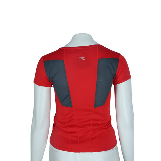 DIADORA Womens sports DIADORA - Mesh Layered Lightweight T-Shirt