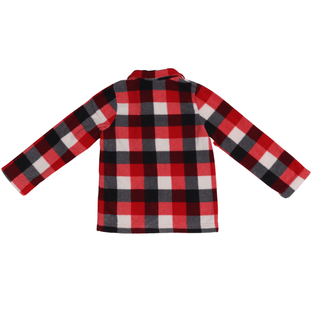 DIP Boys Jackets L / Multi-Color DIP - Kids - Plaid Shirt Long Sleeve Button Down