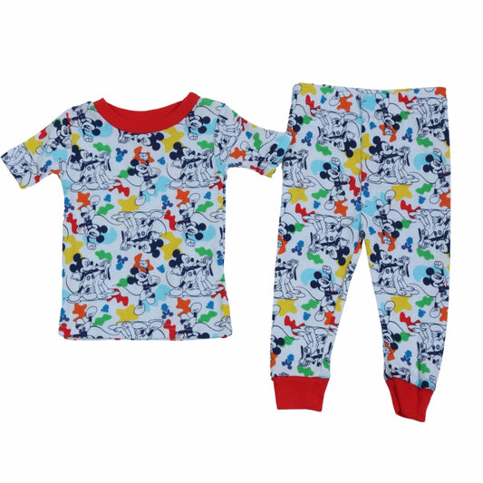 DISNEY Baby Boy 18 Month / Multi-Color DISNEY - BABY - MINNIE MOUSE 2 Piece Pajamas