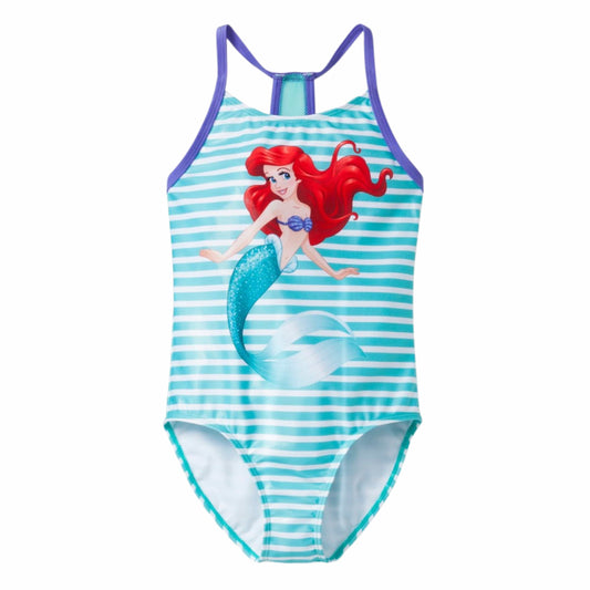 DISNEY Girls Swimwear M / Multi-Color DISNEY - Kids -  Little Mermaid One Piece Swimsuit