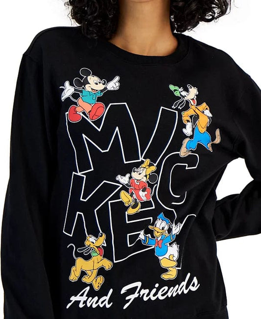 DISNEY Womens Tops M / Black DISNEY - Graphic Sweatshirt