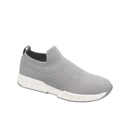 DKNY Kids Shoes 30 / Silver DKNY - Kids - Maddie Knit Sneakers