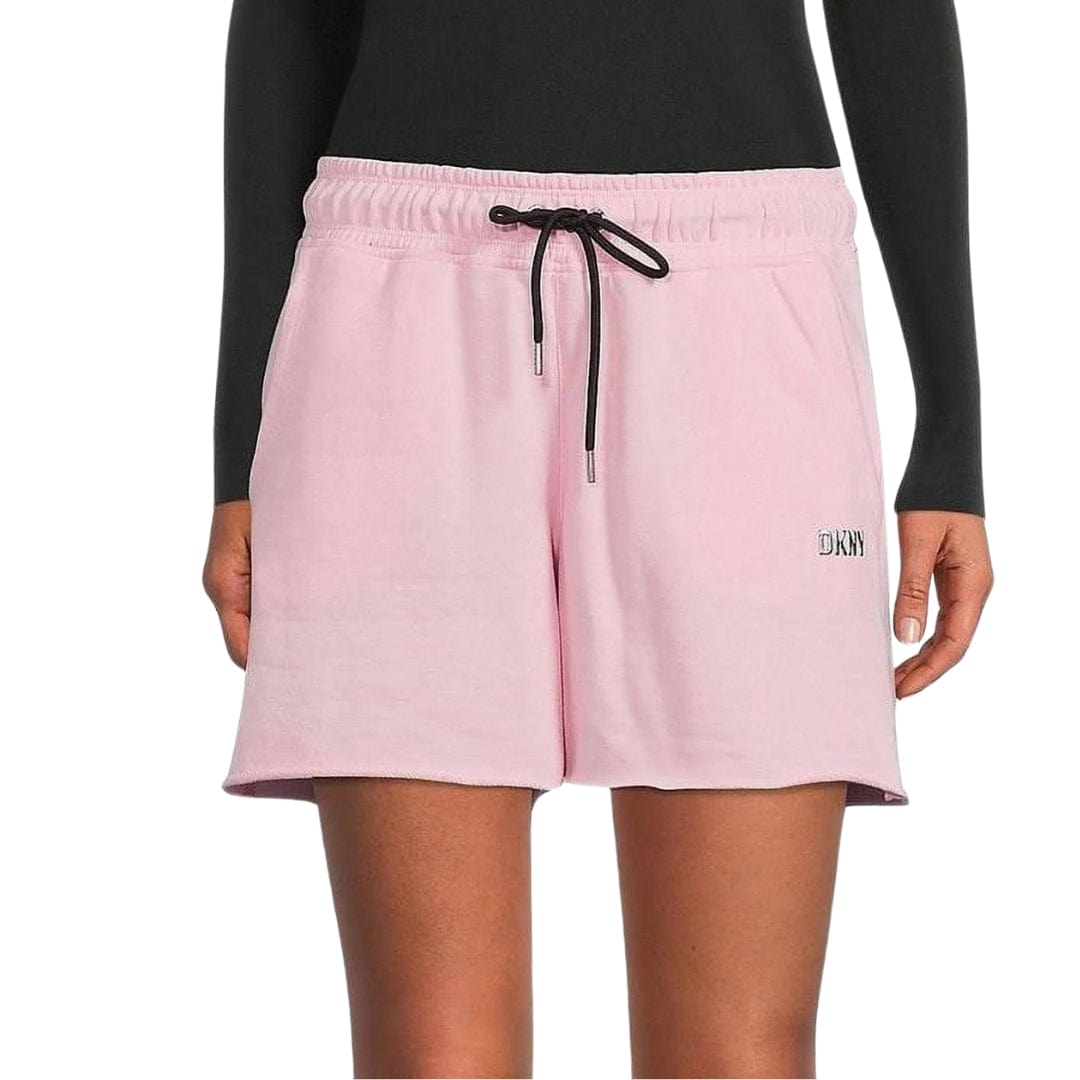 DKNY Womens Bottoms M / Pink DKNY - Metallic Logo Shorts