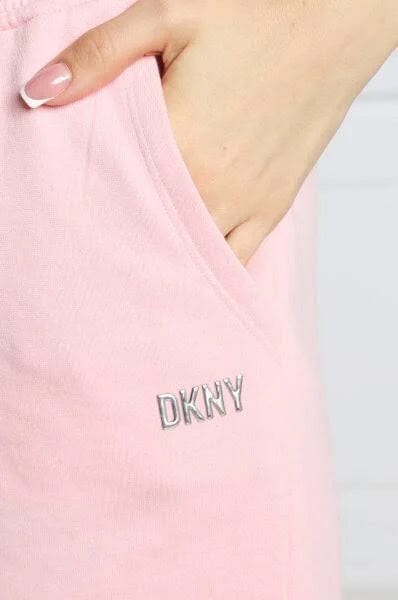 DKNY Womens Bottoms M / Pink DKNY - Metallic Logo Shorts