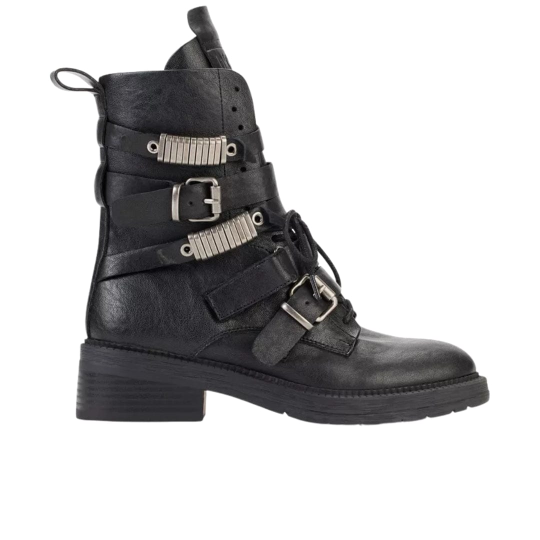 DKNY Womens Shoes 35 / Black DKNY - Ita Buckled Boots