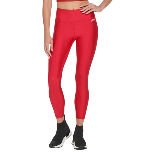 DKNY Womens sports XS / Red DKNY - High Shine 7/8 Leggings