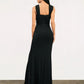 DONNA KARAN Womens Dress S / Black DONNA KARAN - Twist Halter Gown