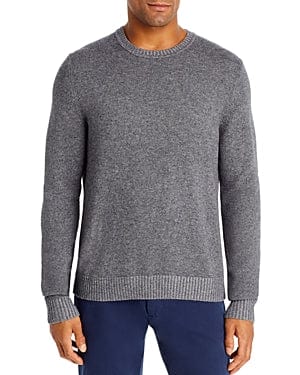 DYLAN GRAY Mens Tops XL / Grey DYLAN GRAY - Crewneck Knit Pullover Sweater