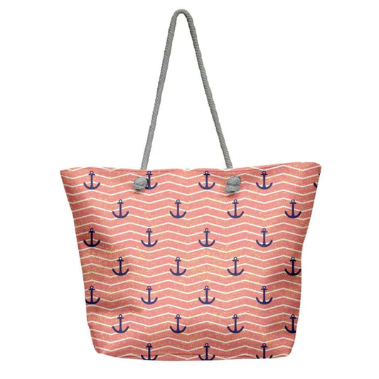 DYNAMO Beach Bags Multi-Color DYNAMO - Designed All Over Bag
