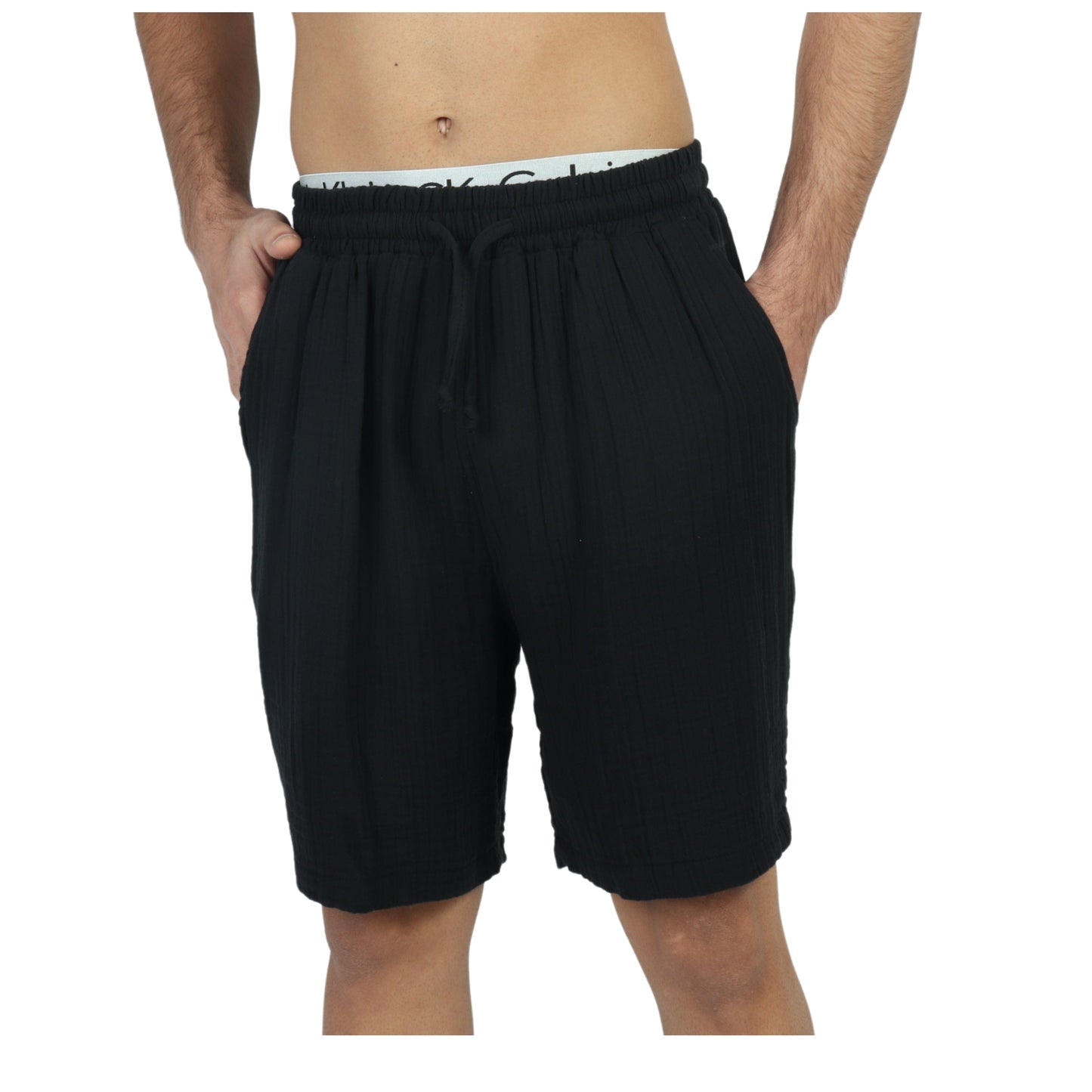 DYNAMO Mens Bottoms M / Black DYNAMO - Elastic Waist Shorts