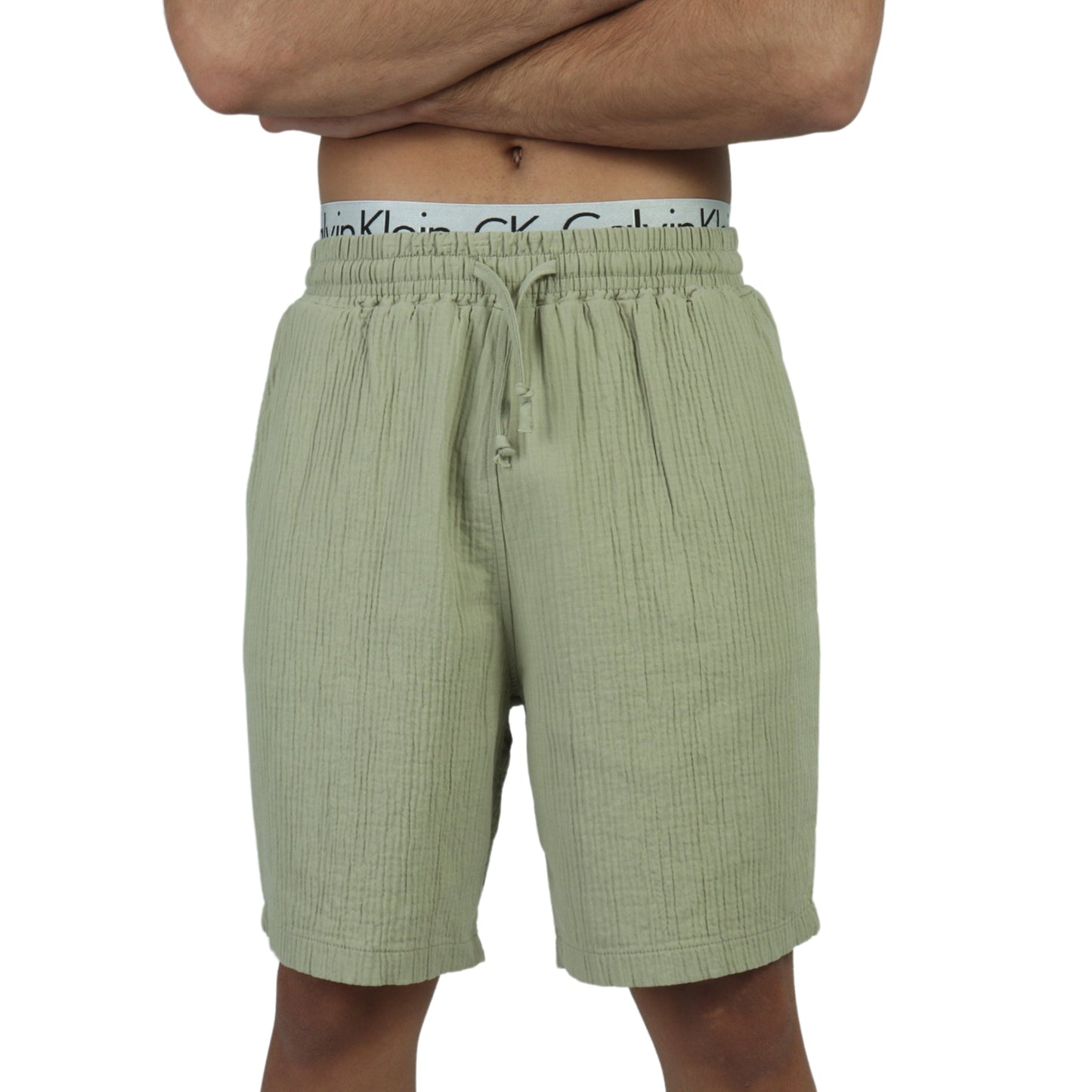 DYNAMO Mens Bottoms S / Green DYNAMO - Elastic Waist Shorts