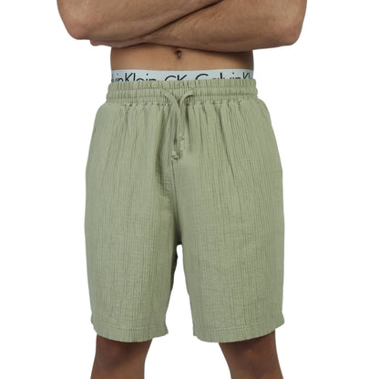 DYNAMO Mens Bottoms S / Green DYNAMO - Elastic Waist Shorts