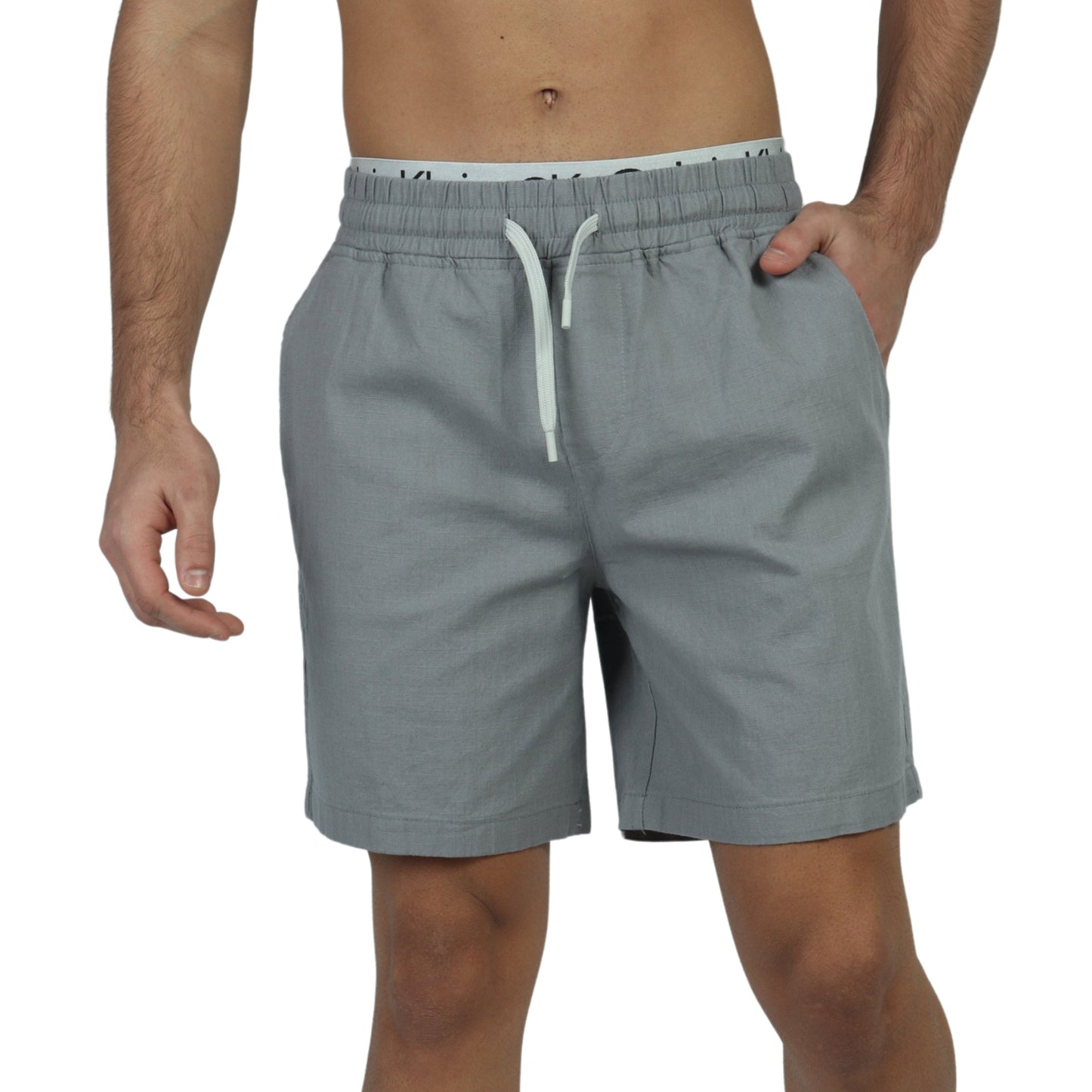 DYNAMO Mens Bottoms M / Grey DYNAMO - Elastic Waist Shorts