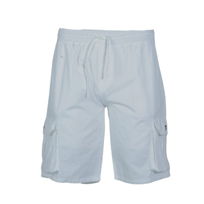DYNAMO Mens Bottoms XL / White DYNAMO - Relaxed Fit Cargo Shorts